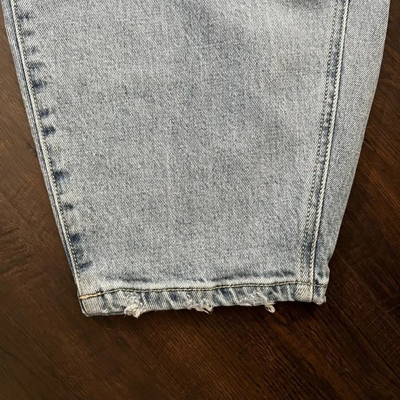 KanCan Pleated + Tapered Fit Barrel Denim - Picture 7 of 11